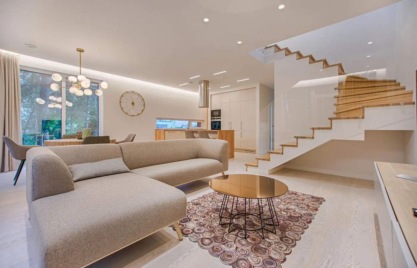 A living room in 184 Shore Drive