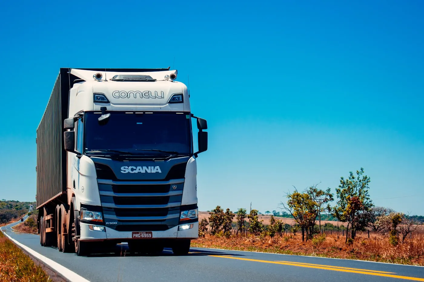 The kind of truck that comes down 37